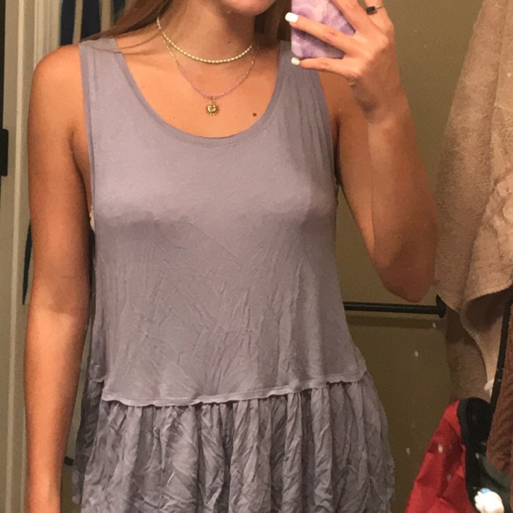 Cute flowy hippie top